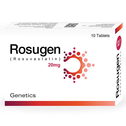 Rosugen (20mg) Tablets – 10’s | High Blood Pressure & Cholesterol Support