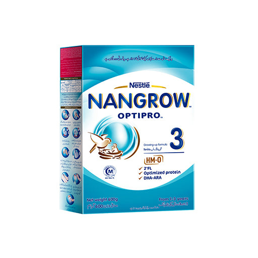Nestlé NAN 3 Growing-Up Formula – 600g | Complete Toddler Nutrition for 12+ Months