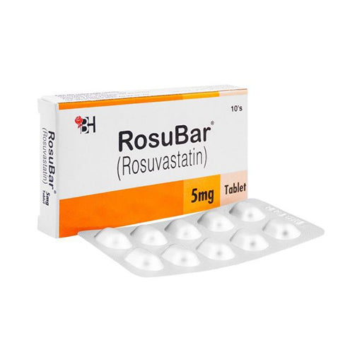 Rosubar (5mg) Tablets – 10’s | Blood Pressure & Heart Health Support