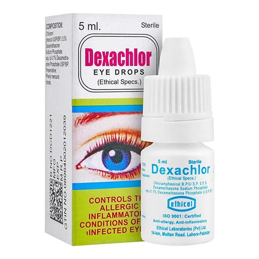Dexachlor (0.5/0.1%) 5ml Eye Drops