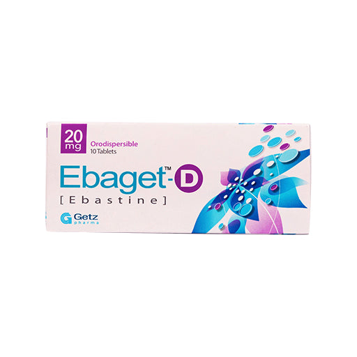Ebaget-D (20mg) 10 Tablets