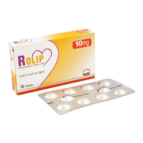 Rolip (10mg) Tablets – 10’s | Blood Pressure & Heart Support