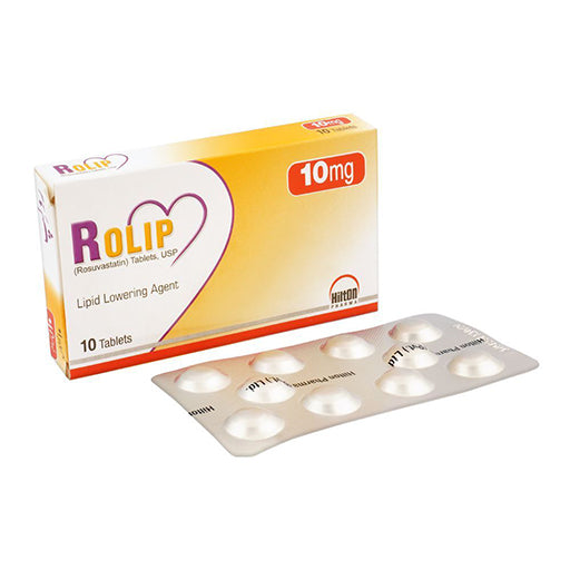 Rolip (10mg) Tablets – 10’s | Blood Pressure & Heart Support