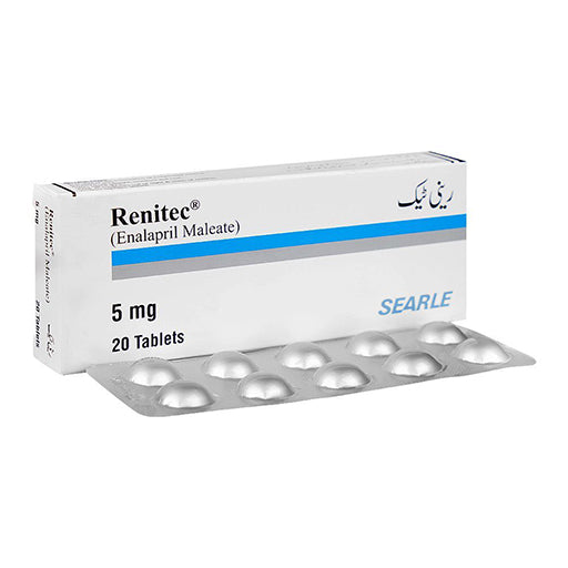 Renitec (5mg) Tablets – 20’s | Blood Pressure & Heart Health Support