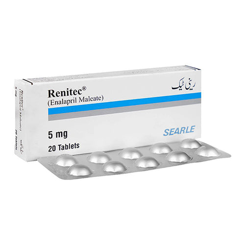 Renitec (5mg) Tablets – 20’s | Blood Pressure & Heart Health Support