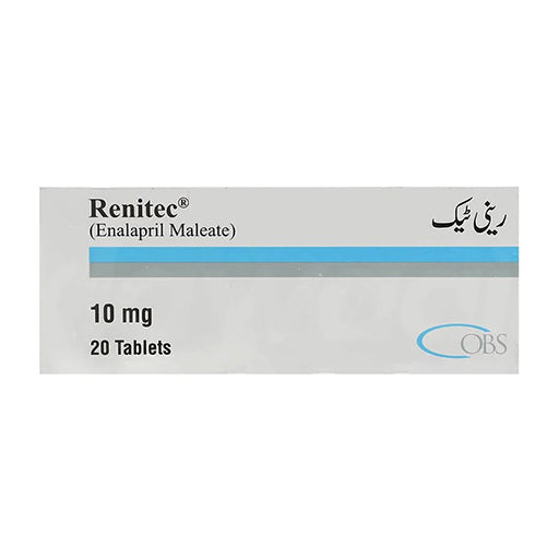 Renitec (10mg) Tablets – 20’s | Blood Pressure & Heart Health Support