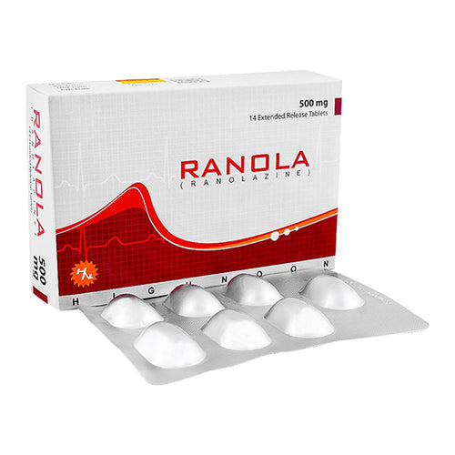 Ranola (500mg) Tablets – 14’s | Effective Cholesterol & Lipid Control