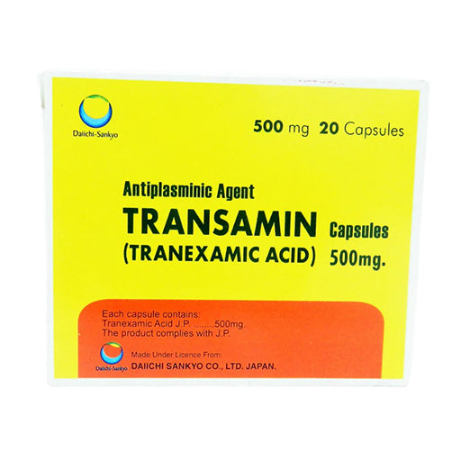 Transamin (500mg) 20 Capsules