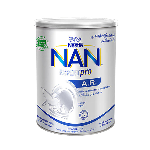 Nestlé NAN AR Anti-Regurgitation Infant Formula – 400g Tin | Reflux & Spit-Up Care for Babies (0-12 Months)