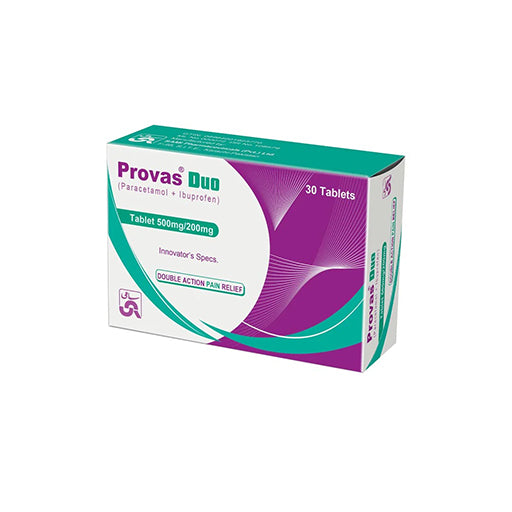 Provas Duo (500/200mg) 30 Tablets