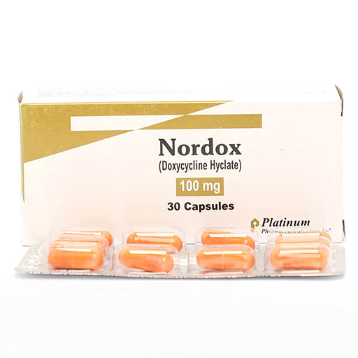 Nordox (100mg) 30 Capsules