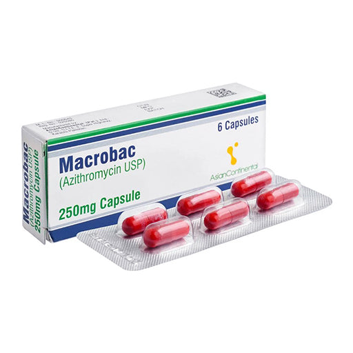 Macrobac (250mg) 6 Tablets