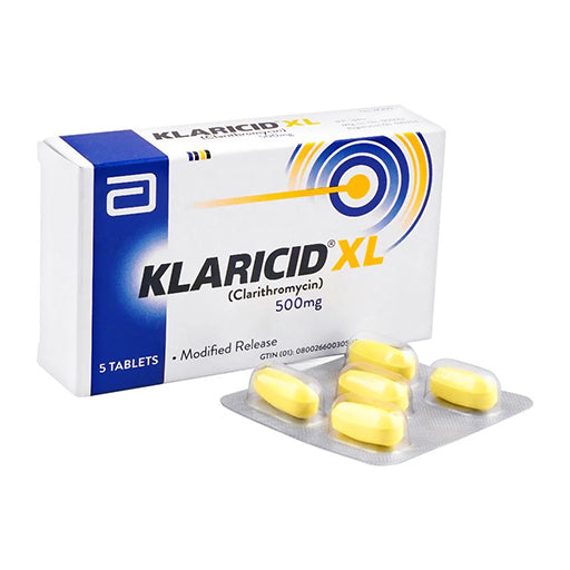 Klaricid XL (500mg) 5 Tablets