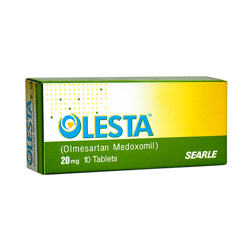 Olesta (20mg) Tablets – 10’s | Olmesartan for High Blood Pressure & Heart Health