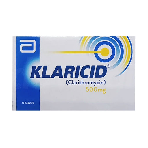 Klaricid (500mg) 10 Tablets