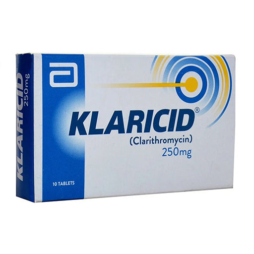 Klaricid (250mg) 10 Tablets