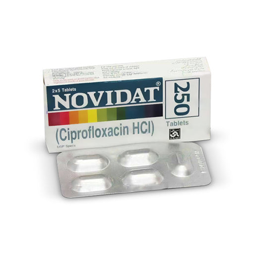 Novidat (250mg) Tablets – 10’s | Vitamin B Complex & B12 Supplement for Energy & Nerve Health