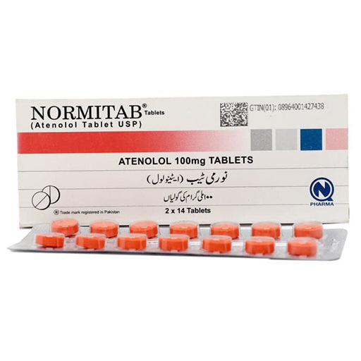 Normitab (100mg) Tablets – 28’s | Losartan for High Blood Pressure & Heart Health