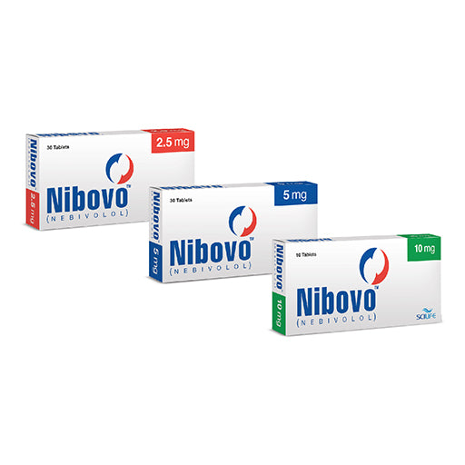 Nibovo (5mg) Tablets – 30’s | Nebivolol for Hypertension & Heart Health