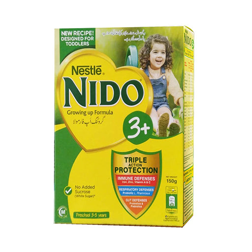 Nestlé NIDO 3+ Growing-Up Milk Powder – 150g | Complete Toddler Nutrition (Ages 3-5 Years)