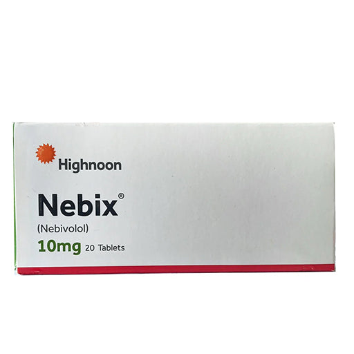 Nebix (10mg) Tablets – 20’s | Nebivolol for High Blood Pressure & Heart Protection