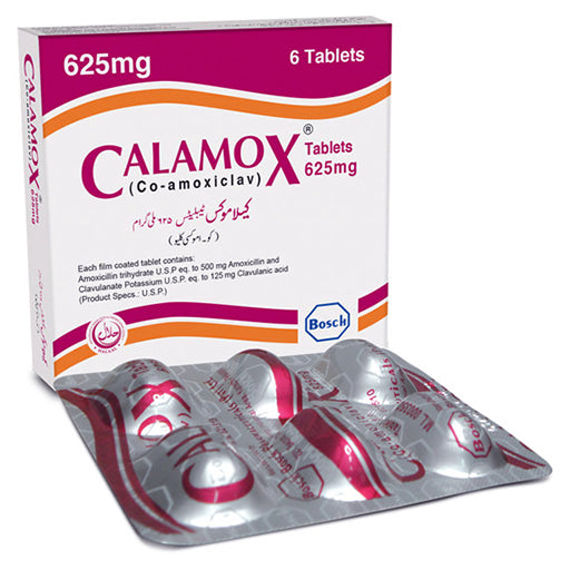 Calamox (625mg) 12 Tablets
