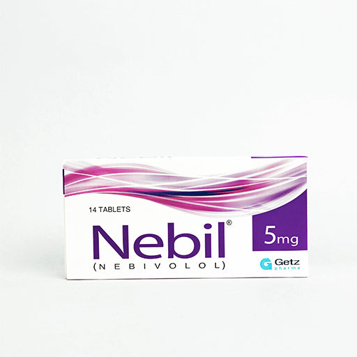 Nebil (5mg) Tablets – 28’s | Nebivolol for Hypertension & Heart Protection