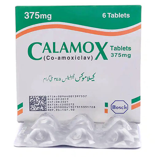 Calamox (375mg) 6 Tablets