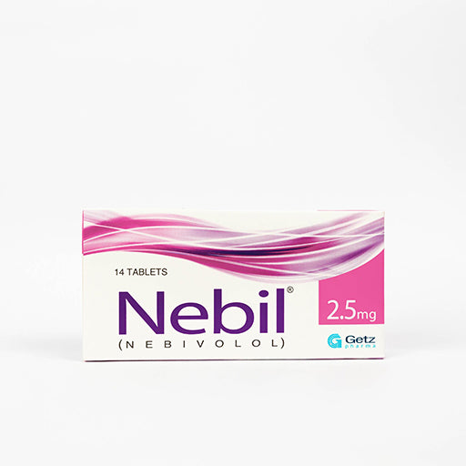 Nebil (2.5mg) Tablets – 14’s | Nebivolol for High Blood Pressure & Heart Health