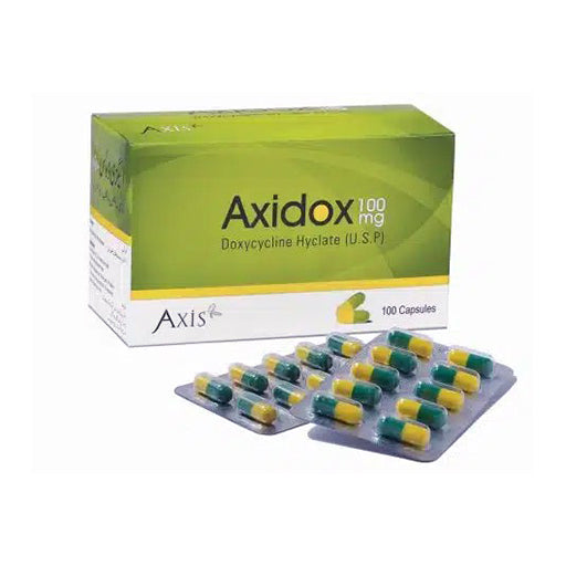 Axidox (100mg) 100 Capsules