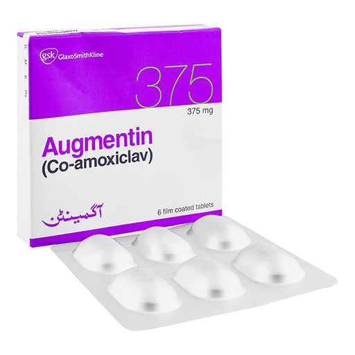 Augmentin (375mg) 6 Tablets