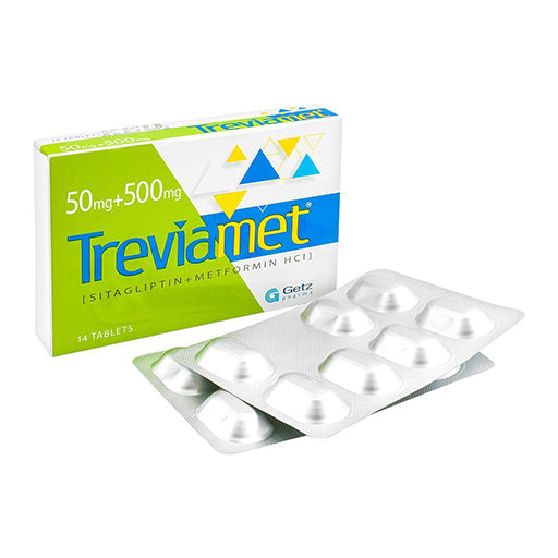 Treviamet (50/500mg) 14 Tablets