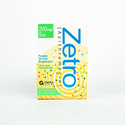 Zetro (200mg/5ml) 25ml Suspension