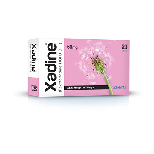 Xadine (60mg) 20 Tablets