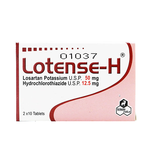 Lotense-H Tablets – Atenolol & Chlorthalidone for Blood Pressure Control (20 Tablets)