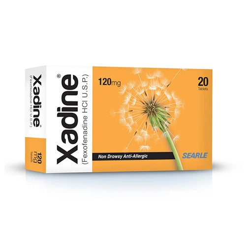 Xadine (120mg) 20 Tablets