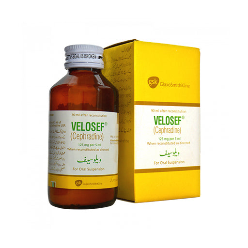 Velosef (125mg/5ml) 90ml Suspension
