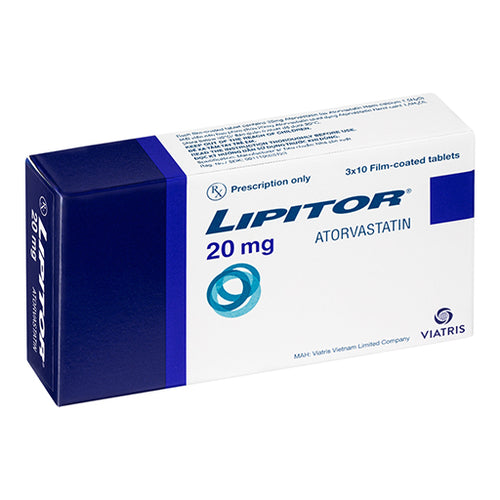 Lipitor 20mg Tablets – Atorvastatin for High Cholesterol & Heart Health