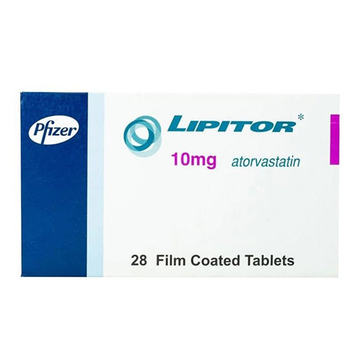Lipitor 10mg Tablets – Atorvastatin for Cholesterol & Heart Health