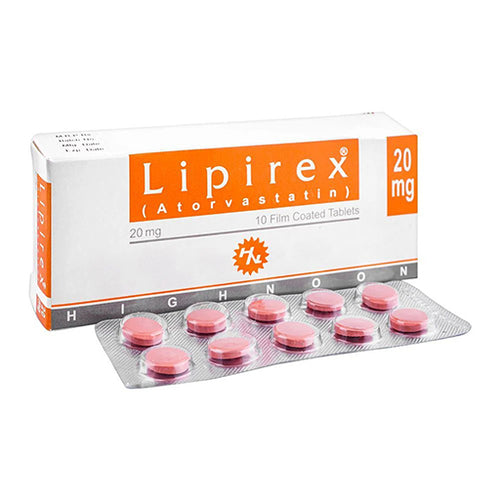 Lipirex 20mg Tablets – High Cholesterol & Heart Health Support