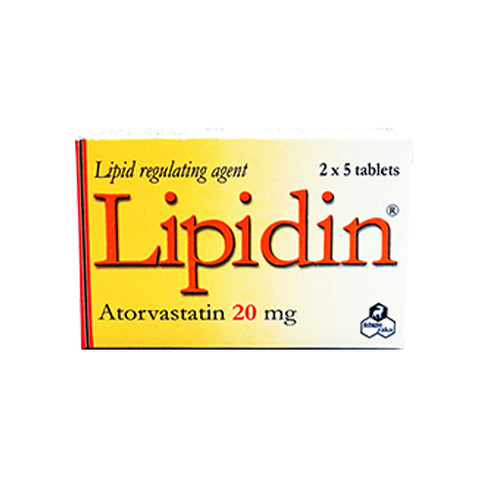Lipidin 20mg Tablets – Cholesterol & Heart Health Support