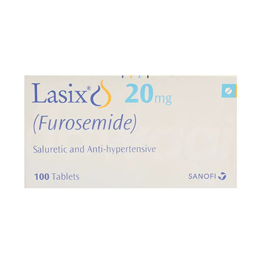 Lasix 20mg Tablets – Fast Acting Water Pill for Blood Pressure & Fluid Retention