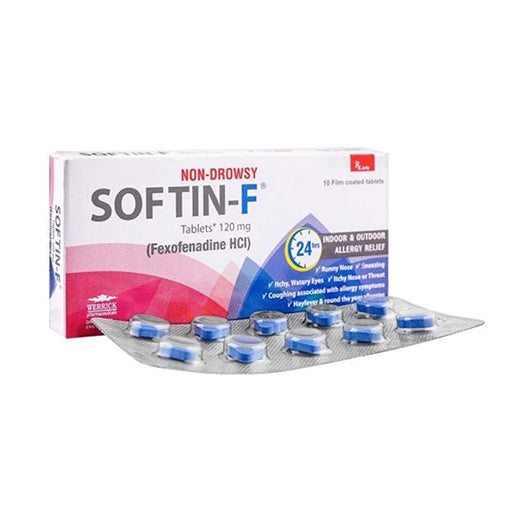 Softin-F (120mg) 10 Tablets