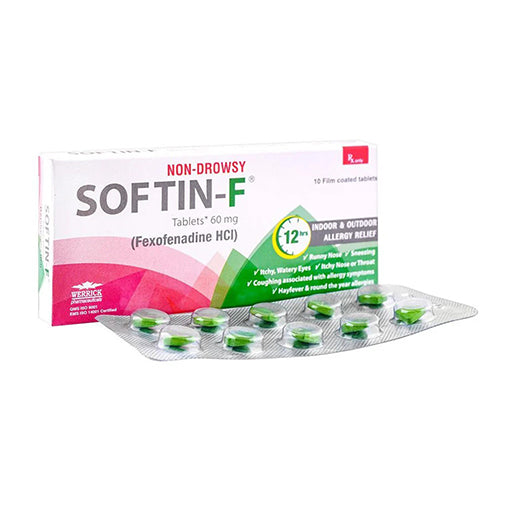Softin-F (60mg) 10 Tablets
