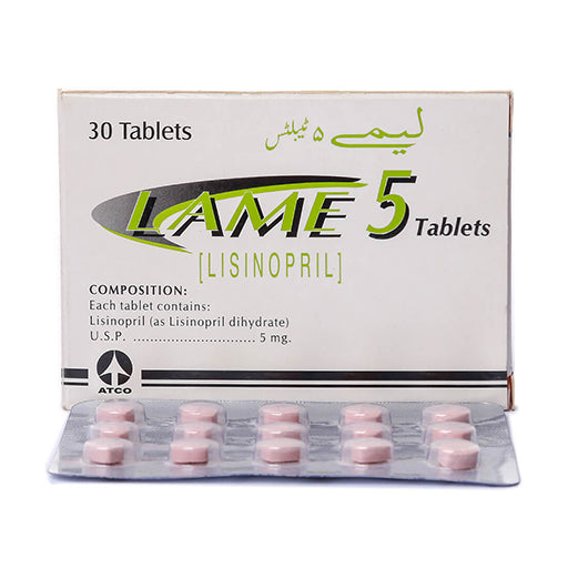 Lame 5mg Tablets – Effective Management of High Blood Pressure