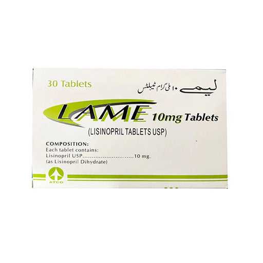 Lame 10mg Tablets – Effective Treatment for Hypertension