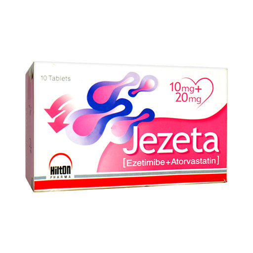 Jezeta 10/20mg Tablets – Blood Pressure & Heart Health Support