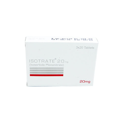 Isotrate 20mg Tablets – Advanced Heart & Blood Pressure Support