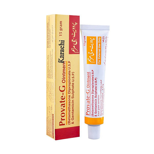 Provate-G (0.1/1mg) 15g Ointment