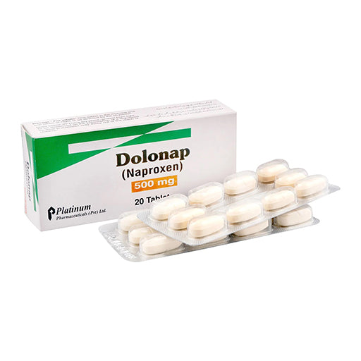 Dolonap 500mg Tablets – Powerful Pain & Inflammation Relief (Naproxen 20’s)
